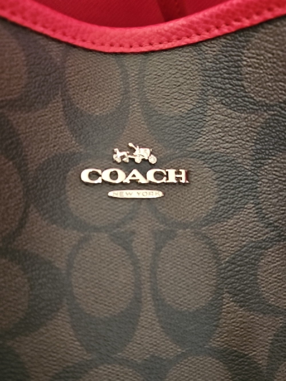 Coach Reversible City Tote Bag. - Picture 4 of 6